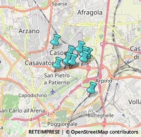 Mappa Via Circumvallazione Esterna, 80019 Casandrino NA, Italia (0.80909)