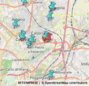Mappa Via Circumvallazione Esterna, 80019 Casandrino NA, Italia (2.22833)