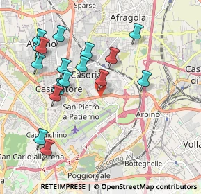 Mappa Via Circumvallazione Esterna, 80019 Casandrino NA, Italia (2.22294)
