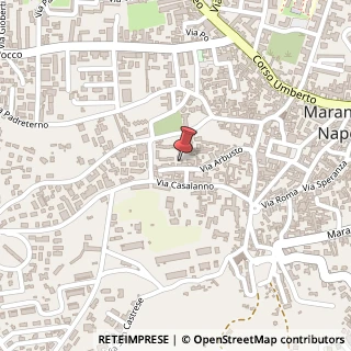 Mappa Via Arbusto, 76, 80016 Marano di Napoli, Napoli (Campania)
