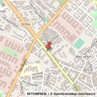 Mappa Corso Secondigliano,  529, 80144 Napoli, Napoli (Campania)