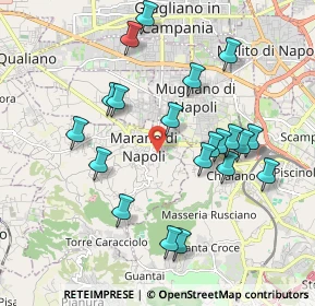 Mappa Via Campania, 80016 Marano di Napoli NA, Italia (2.067)