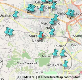 Mappa Via Salerno, 80016 Marano di Napoli NA, Italia (2.8015)