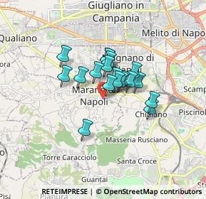 Mappa Via Campania, 80016 Marano di Napoli NA, Italia (1.15789)