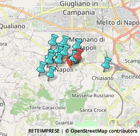 Mappa Via Campania, 80016 Marano di Napoli NA, Italia (1.058)
