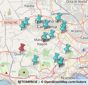Mappa Via Salerno, 80016 Marano di Napoli NA, Italia (3.94467)