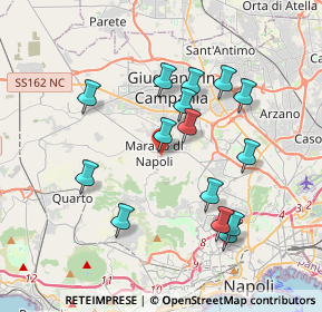 Mappa Via Salerno, 80016 Marano di Napoli NA, Italia (3.82467)