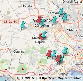 Mappa Via Campania, 80016 Marano di Napoli NA, Italia (4.37385)