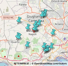 Mappa Via Salerno, 80016 Marano di Napoli NA, Italia (3.78167)