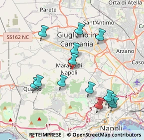 Mappa Via Salerno, 80016 Marano di Napoli NA, Italia (4.24385)