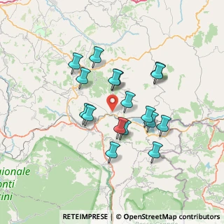 Mappa Area industriale ASI di, 83056 Teora AV, Italia (6.46)