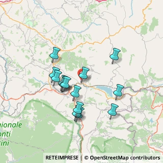 Mappa Via Scalo, 83056 Teora AV, Italia (6.75867)