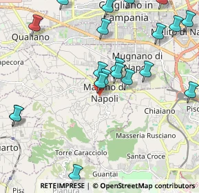 Mappa Via XXIV Maggio, 80016 Marano di Napoli NA, Italia (2.705)
