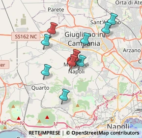 Mappa Via Monte, 80016 Marano di Napoli NA, Italia (2.97909)