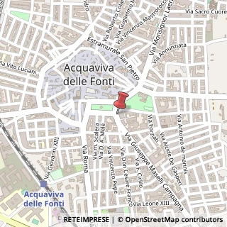 Mappa Via Maselli Campagna, 9, 70021 Acquaviva delle Fonti, Bari (Puglia)