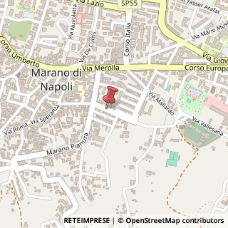 Mappa Via Vallesana, 22, 80016 Marano di Napoli NA, Italia, 80016 Marano di Napoli, Napoli (Campania)