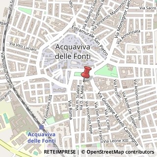 Mappa Via Domenico Antonio Mele, 9/A, 70021 Acquaviva delle Fonti, Bari (Puglia)