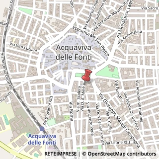 Mappa Via Mele, 13, 70021 Acquaviva delle Fonti, Bari (Puglia)
