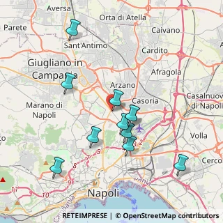 Mappa Via Alberto Pollio, 80144 Napoli NA, Italia (3.85364)