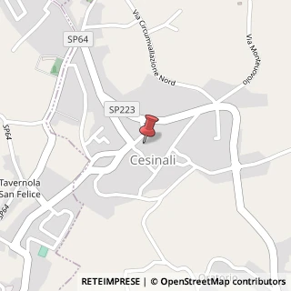 Mappa Piazza Municipio, 4, 83020 Cesinali AV, Italia, 83020 Cesinali, Avellino (Campania)