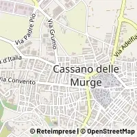 Kaart Cassano delle Murge
