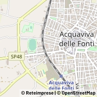 Mapa Acquaviva delle Fonti