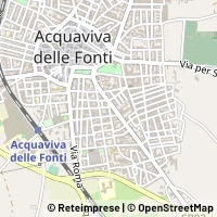 Kaart Acquaviva delle Fonti