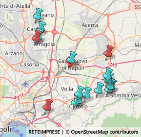 Mappa Via Alcide De Gasperi, 80013 Casalnuovo di Napoli NA, Italia (4.75059)