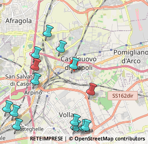 Mappa Via Alcide De Gasperi, 80013 Casalnuovo di Napoli NA, Italia (2.905)