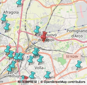 Mappa Via Alcide De Gasperi, 80013 Casalnuovo di Napoli NA, Italia (3.249)