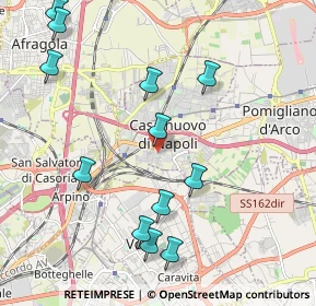 Mappa Via Alcide De Gasperi, 80013 Casalnuovo di Napoli NA, Italia (2.47417)