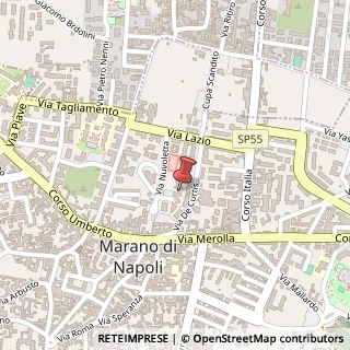 Mappa Via Sconditi, 1, 80016 Marano di Napoli, Napoli (Campania)