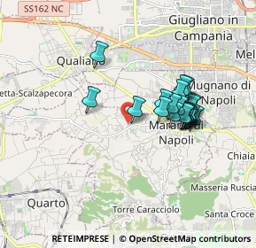 Mappa Via Corree di Sotto, 80016 Marano di Napoli NA, Italia (1.5805)