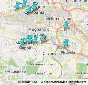 Mappa Via Eduardo Scarpetta, 80018 Mugnano di Napoli NA, Italia (2.33417)