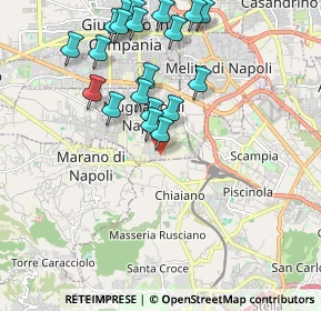 Mappa Via Eduardo Scarpetta, 80018 Mugnano di Napoli NA, Italia (2.2475)