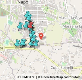 Mappa Via Eduardo Scarpetta, 80018 Mugnano di Napoli NA, Italia (0.426)