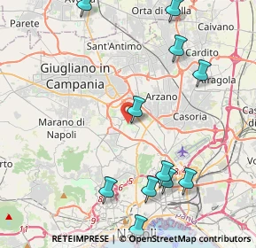 Mappa Viale della Resistenza, 80144 Napoli NA, Italia (6.10929)