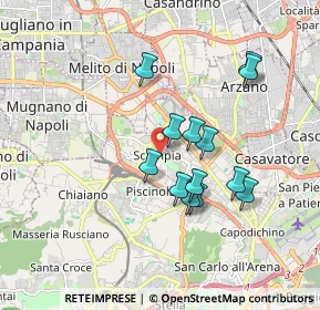 Mappa Viale della Resistenza, 80144 Napoli NA, Italia (1.66538)