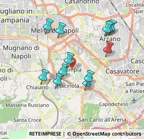 Mappa Viale della Resistenza, 80144 Napoli NA, Italia (1.86667)