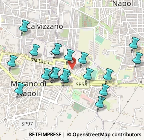 Mappa Via Falcone Giovanni, 80016 Marano di Napoli NA, Italia (0.5055)