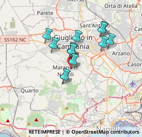 Mappa Via Falcone Giovanni, 80016 Marano di Napoli NA, Italia (2.83231)