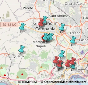 Mappa Via Falcone Giovanni, 80016 Marano di Napoli NA, Italia (4.09053)