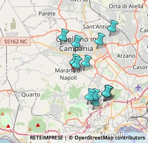 Mappa Via Falcone Giovanni, 80016 Marano di Napoli NA, Italia (3.38385)