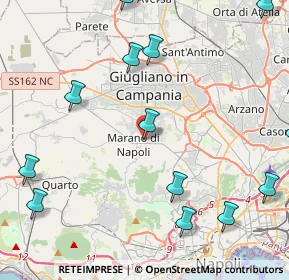 Mappa Via Falcone Giovanni, 80016 Marano di Napoli NA, Italia (6.21071)