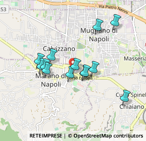 Mappa Via Falcone Giovanni, 80016 Marano di Napoli NA, Italia (0.83538)