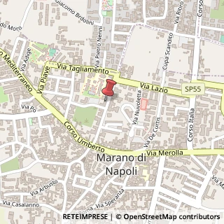 Mappa Via Francesco Baracca, 51, 80016 Marano di Napoli, Napoli (Campania)
