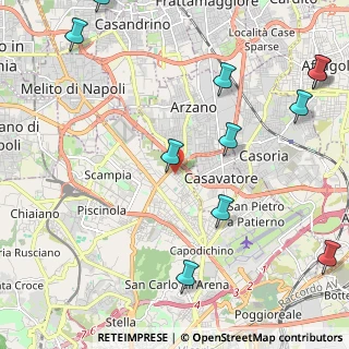 Mappa VIa Miracolo a Milano, 80144 Napoli NA, Italia (3.15545)