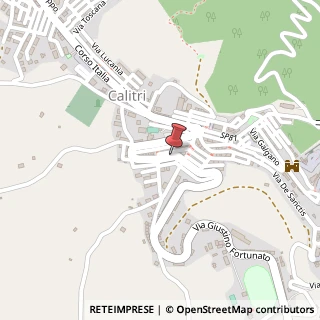 Mappa Via f. tedesco, 83045 Calitri, Avellino (Campania)