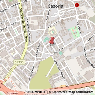 Mappa Via Vincenzo Ferrara, 15, 80026 Casoria, Napoli (Campania)