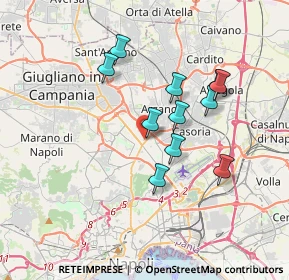 Mappa Via Limitone di Arzano, 80144 Napoli NA, Italia (3.29364)